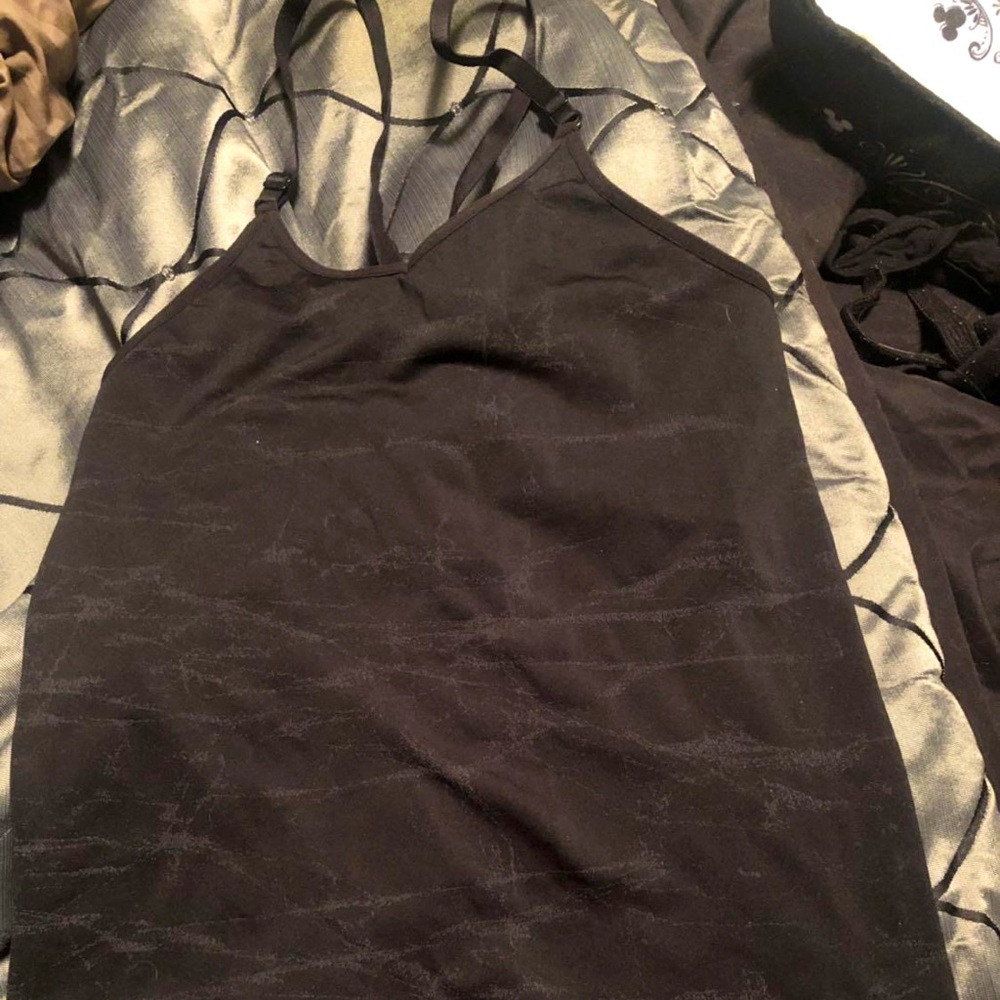 Lululemon cloud print long blank tank size 4/6